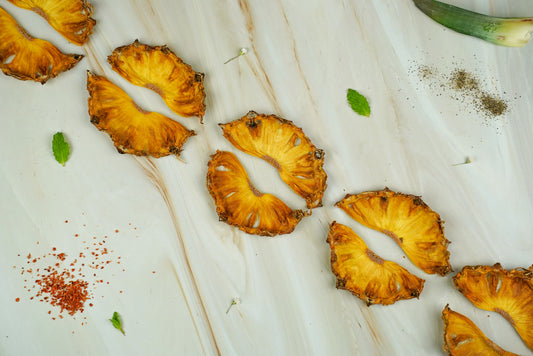 Dehydrated Pineapple Half-Moons